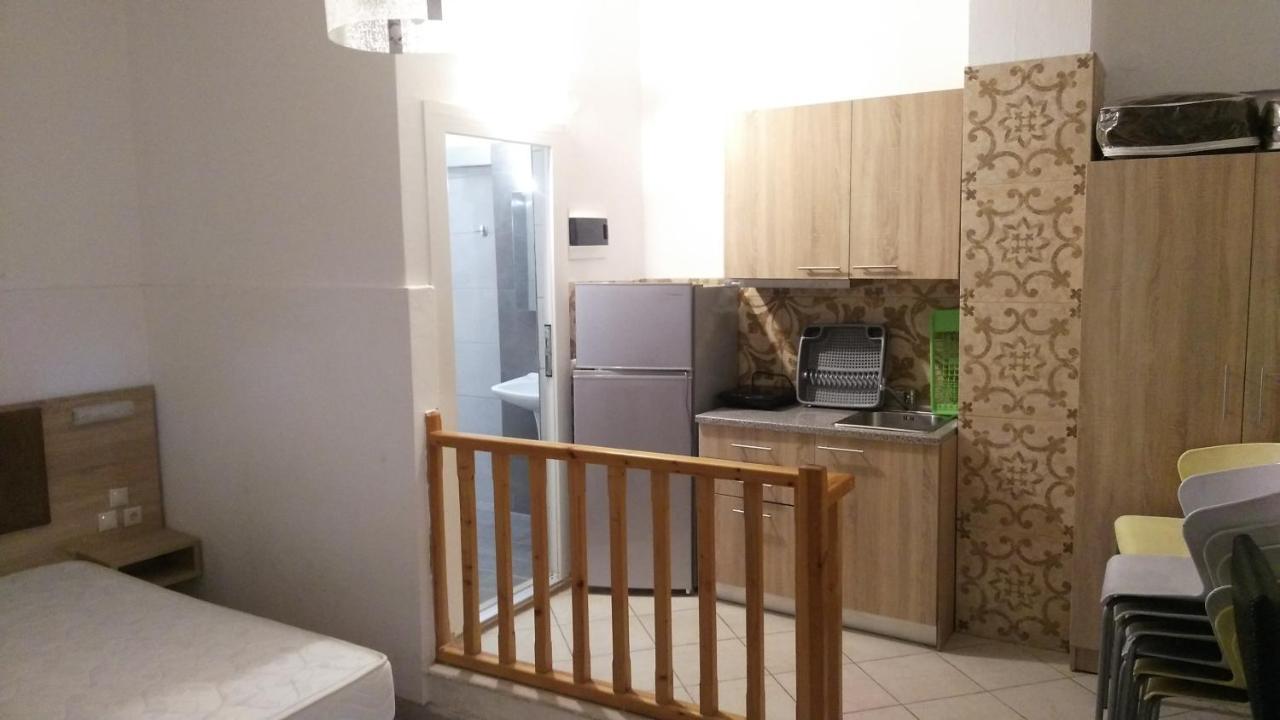 Psarou Apartments Paralia Skotinis Luaran gambar